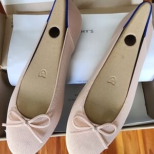 Rothy's Blush Knit Ballet Flats
